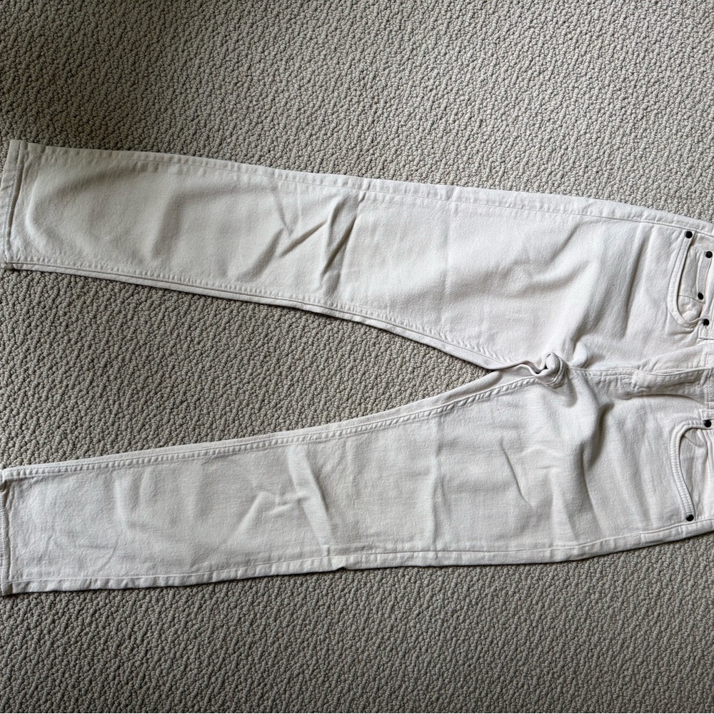 Classic Women's cream Skinny Jeans